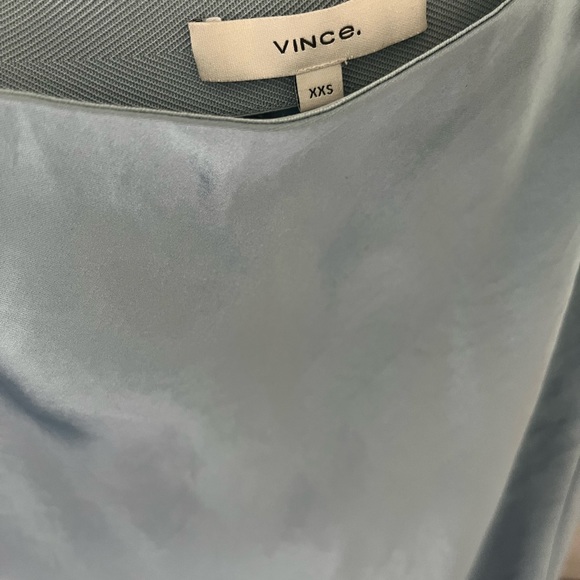 Vince silk skirt light blue size Xxs - Picture 3 of 3